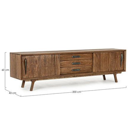 TV Sideboard mit 2 Türen und 3 Schubladen Sherman - ZEN ZONE Furniture