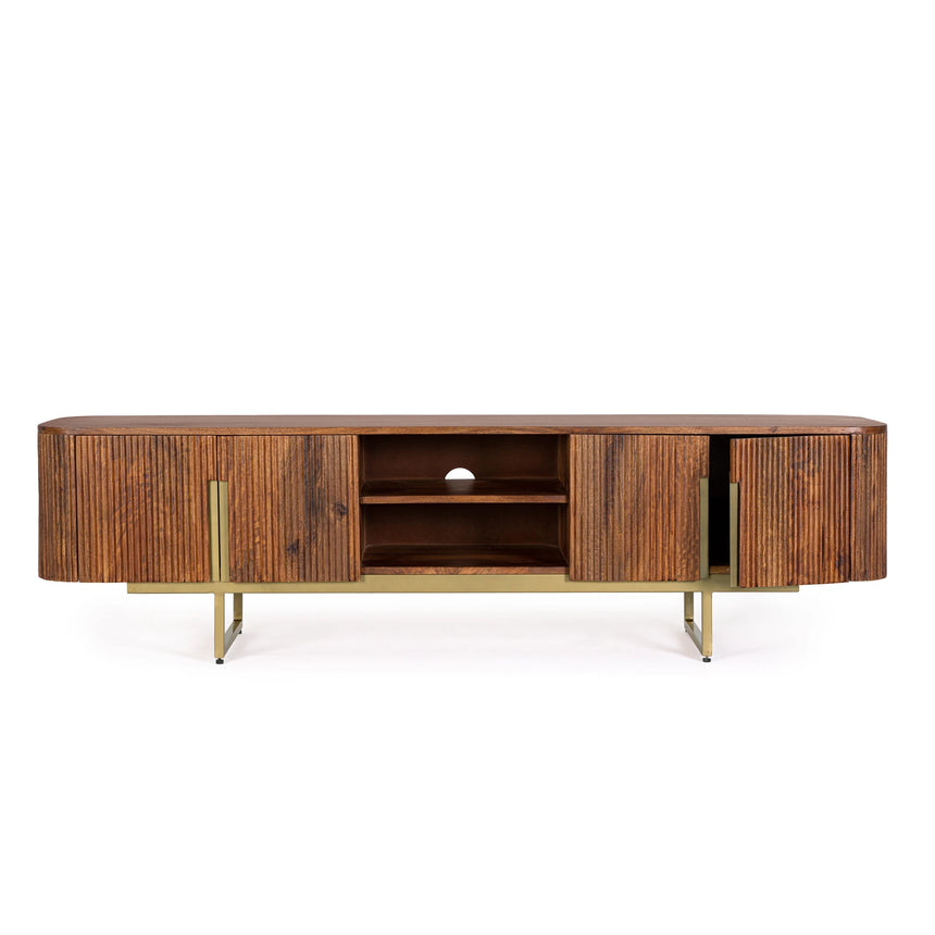 TV Sideboard Vilas mit 4 Türen und 1 Brett - ZEN ZONE Furniture