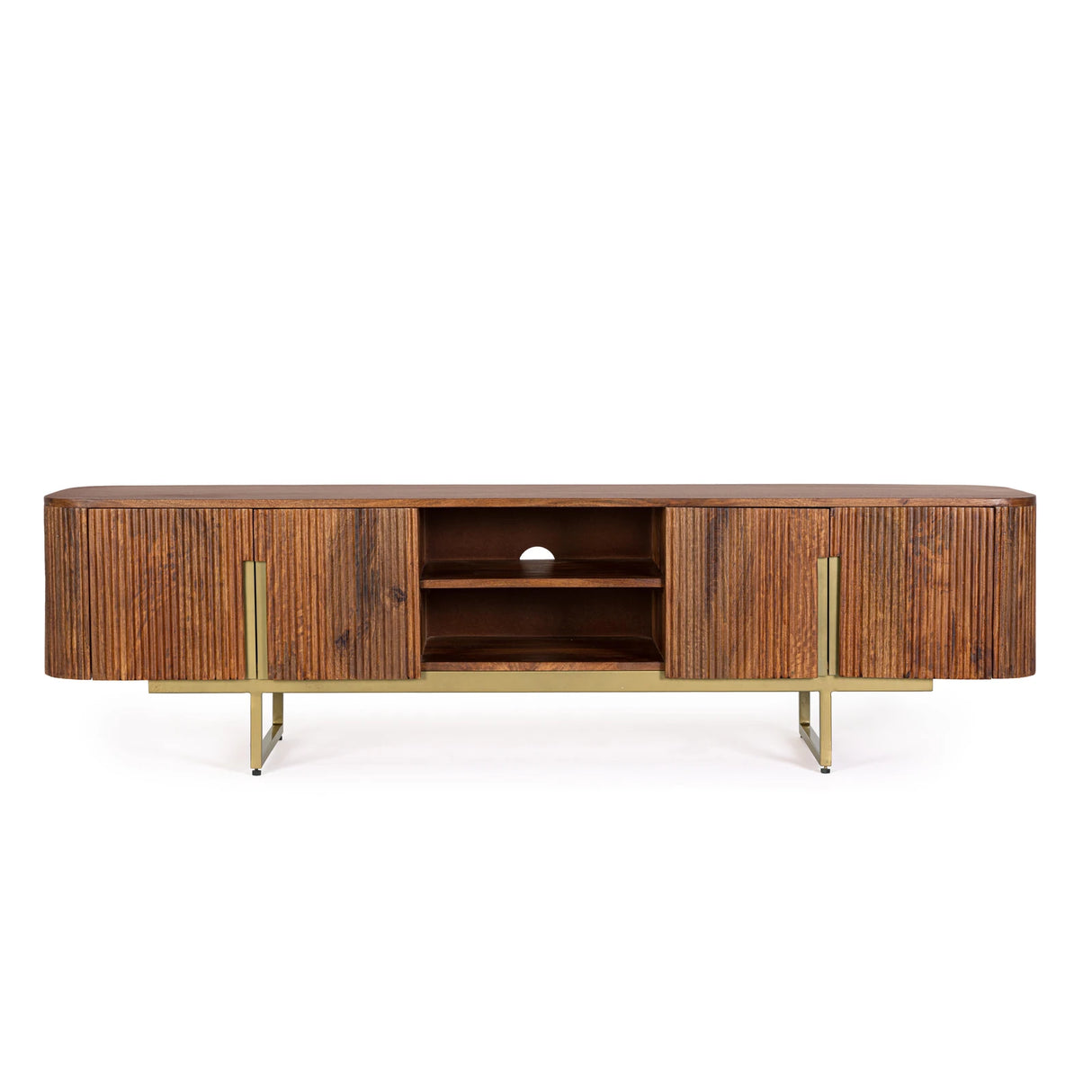 TV Sideboard Vilas mit 4 Türen und 1 Brett - ZEN ZONE Furniture