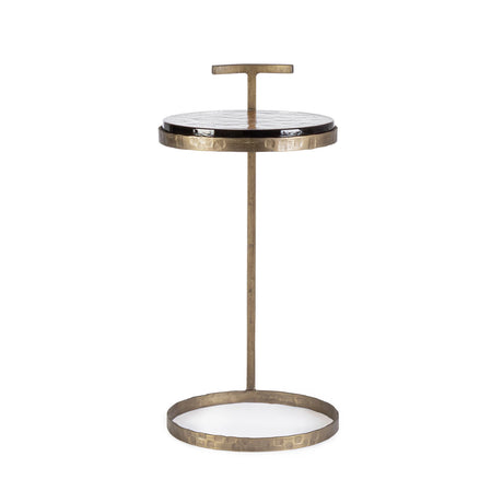 Couchtisch Zayla Rund Messing Höhe 64cm - ZEN ZONE Furniture