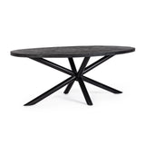 Esstisch Oval 200x110cm Hastings - ZEN ZONE Furniture