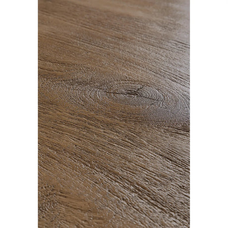 Beistelltisch oval Braun 130x80 Orlando - ZEN ZONE Furniture