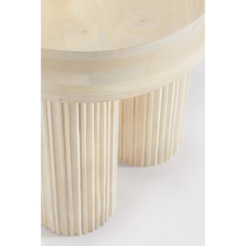 Beistelltisch Dacca Naturfarbe 45x45 - ZEN ZONE Furniture