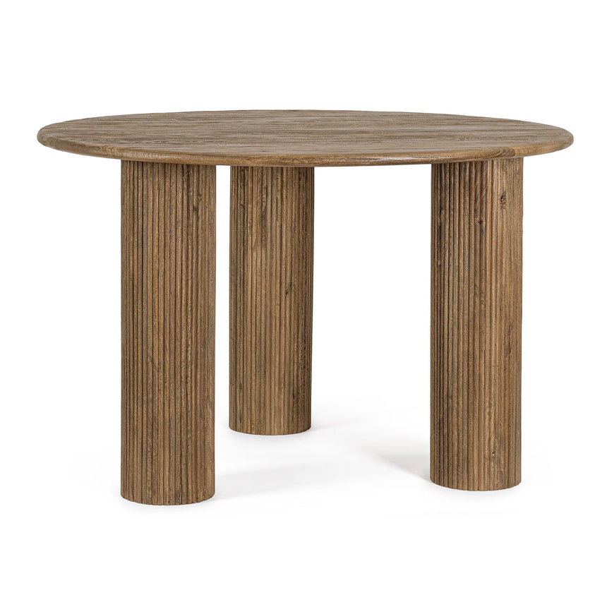 Esstisch Braun 120cm Dacca - ZEN ZONE Furniture