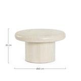 Beistelltisch Lopez Naturfarbe 60x60 - ZEN ZONE Furniture