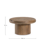Beistelltisch Lopez Braun 60x60 - ZEN ZONE Furniture