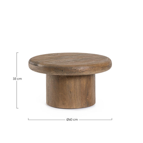 Beistelltisch Lopez Braun 60x60 - ZEN ZONE Furniture