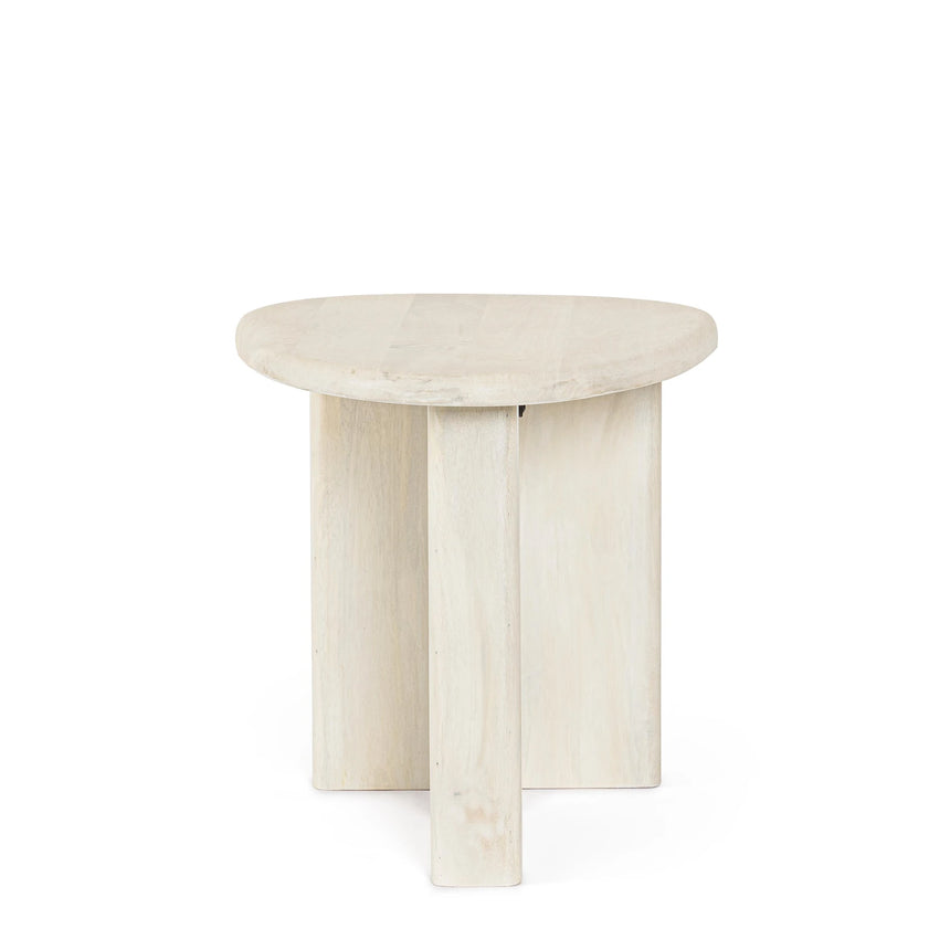 Beistelltisch Zacatecas Naturfarbe 60x45 - ZEN ZONE Furniture