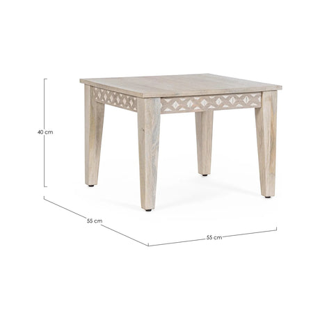 Indira Couchtisch 55x55 cm - ZEN ZONE Furniture