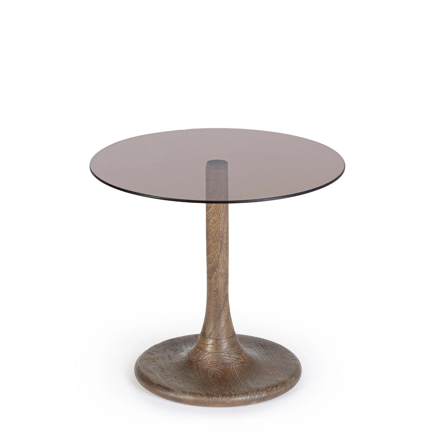 Couchtisch Braun rund 45x45 Aberdeen - ZEN ZONE Furniture