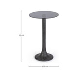 Aberdeen Couchtisch Schwarz 35x35 cm - ZEN ZONE Furniture