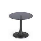 Couchtisch Schwarz rund 45x45 Aberdeen - ZEN ZONE Furniture