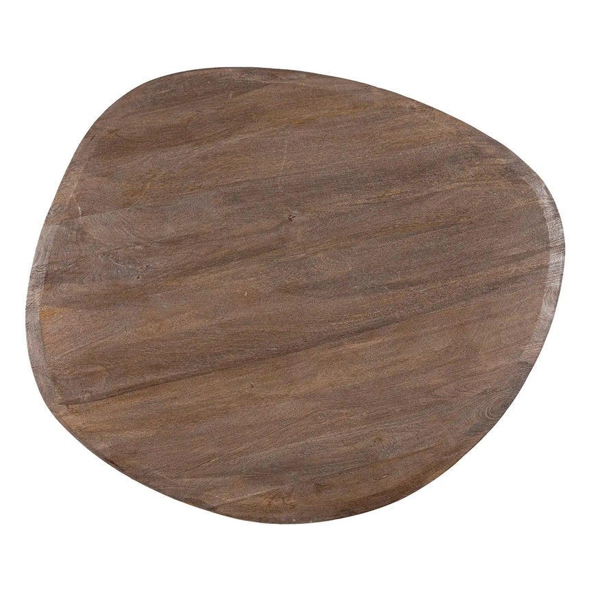 Esstisch Top Rustik Braun 140cm Stanley - ZEN ZONE Furniture