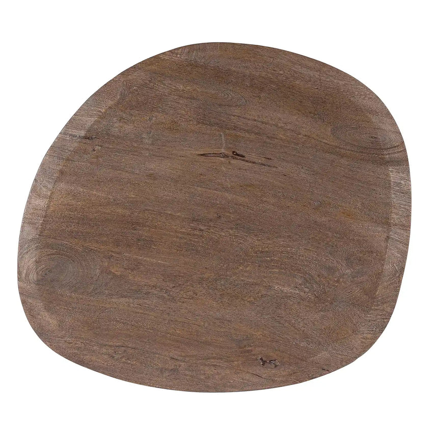 Couchtisch rustik Braun 86x86 Stanley - ZEN ZONE Furniture