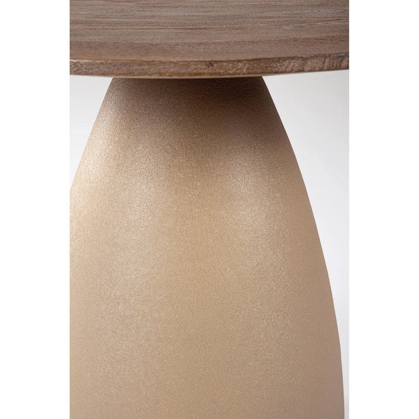 Couchtisch rustik Braun 50x50 Stanley - ZEN ZONE Furniture