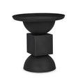 Couchtisch Schwarz rund 40,5x40,5 Alka - ZEN ZONE Furniture