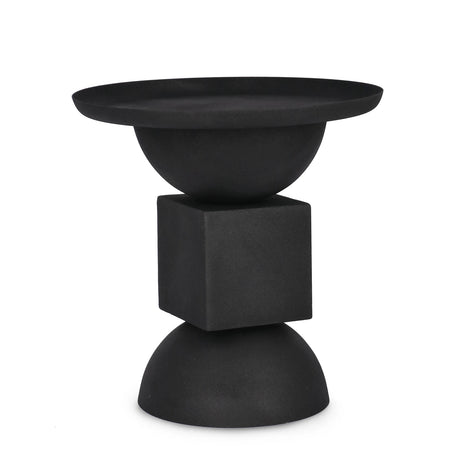 Couchtisch Schwarz rund 40,5x40,5 Alka - ZEN ZONE Furniture