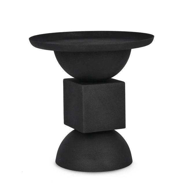 Couchtisch Schwarz rund 40,5x40,5 Alka - ZEN ZONE Furniture