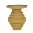 Couchtisch Senffarbig rund 35,5x35,5 Amba - ZEN ZONE Furniture