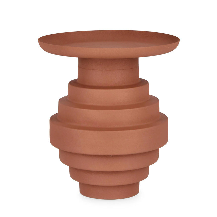 Couchtisch Tonerde rund 35,5x35,5 Amba - ZEN ZONE Furniture