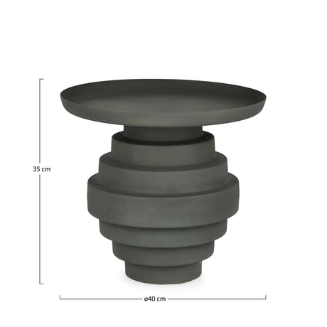 Couchtisch Grün rund 40x40 Amba - ZEN ZONE Furniture