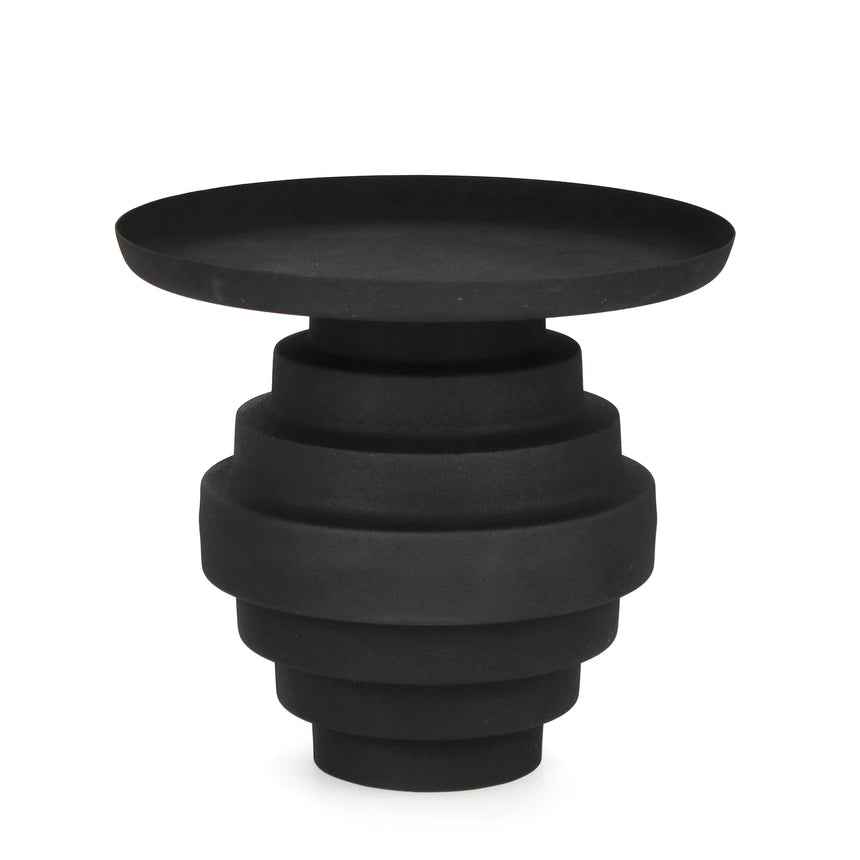 Couchtisch Schwarz rund 40x40 Amba - ZEN ZONE Furniture