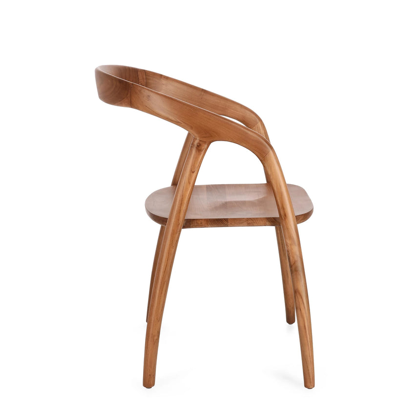 Essstuhl mit Armlehne Dotty - ZEN ZONE Furniture