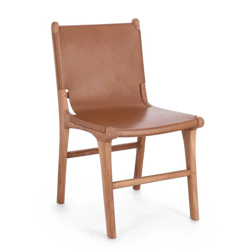 Essstuhl Eugenie Cognac - ZEN ZONE Furniture