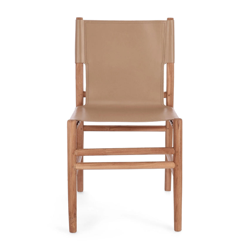 Essstuhl Caroline Taupe - ZEN ZONE Furniture