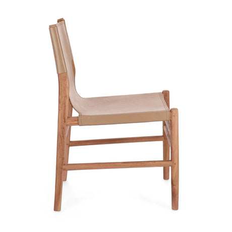 Essstuhl Caroline Taupe - ZEN ZONE Furniture