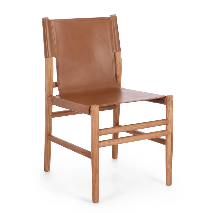 Essstuhl Caroline Cognac - ZEN ZONE Furniture