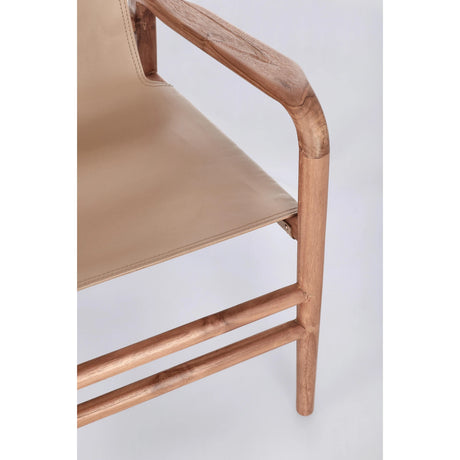 Lounge-Sessel Caroline Taupe - ZEN ZONE Furniture