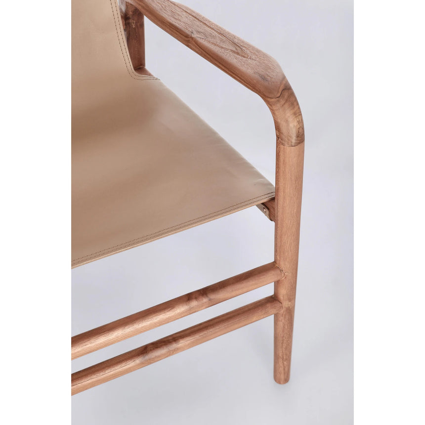 Lounge-Sessel Caroline Taupe - ZEN ZONE Furniture