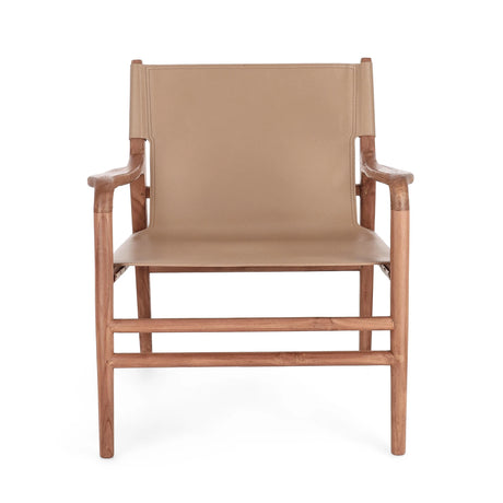 Lounge-Sessel Caroline Taupe - ZEN ZONE Furniture