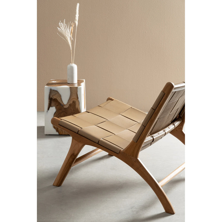 Lounge-Sessel Joanna Taupe - ZEN ZONE Furniture