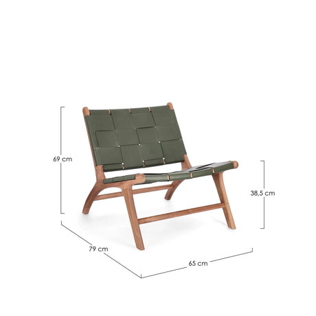 Lounge-Sessel Joanna Grün - ZEN ZONE Furniture