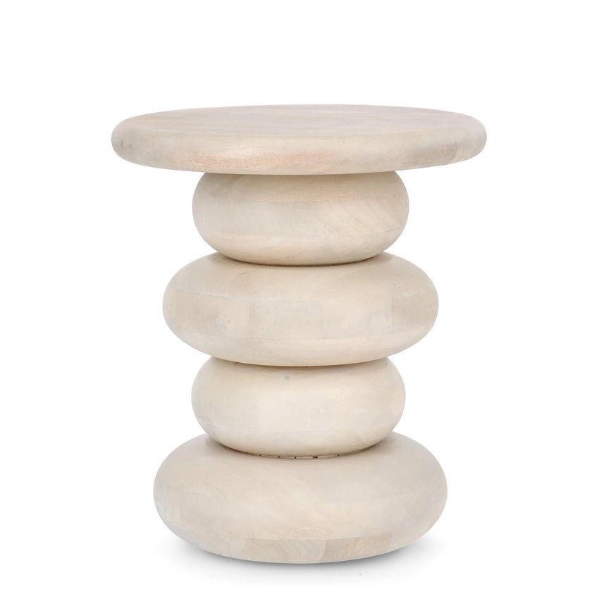 Couchtisch rund 40x40 Natur Lopez - ZEN ZONE Furniture