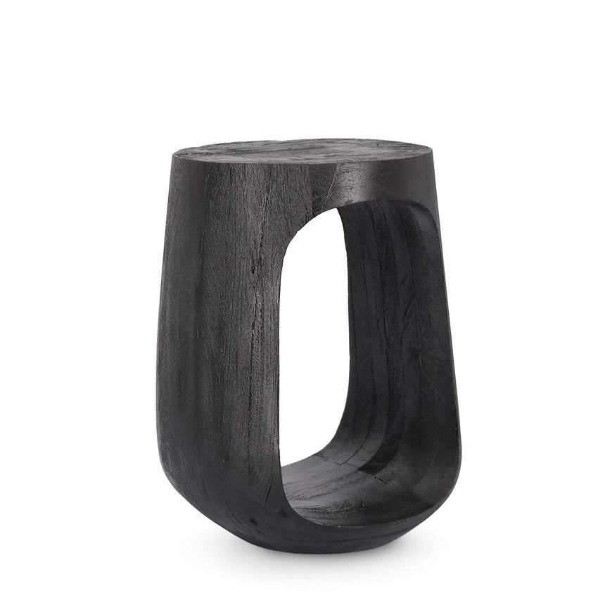 Couchtisch rund 33x33 Schwarz Lopez - ZEN ZONE Furniture