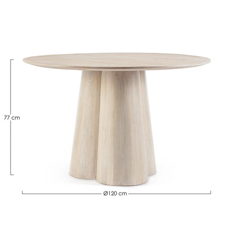 Esstisch 120cm Nassor - ZEN ZONE Furniture
