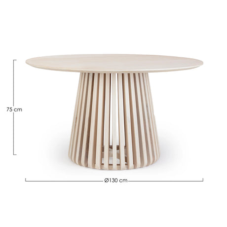 Esstisch 130cm Natur Odion - ZEN ZONE Furniture