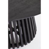 Esstisch 130cm Schwarz Odion - ZEN ZONE Furniture