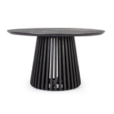 Esstisch 130cm Schwarz Odion - ZEN ZONE Furniture
