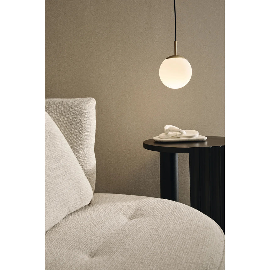 Couchtisch Schwarz rund 50x50 Orissa - ZEN ZONE Furniture
