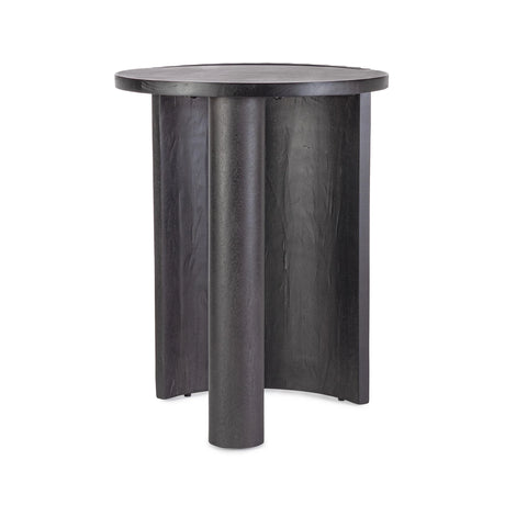 Couchtisch Schwarz rund 50x50 Orissa - ZEN ZONE Furniture