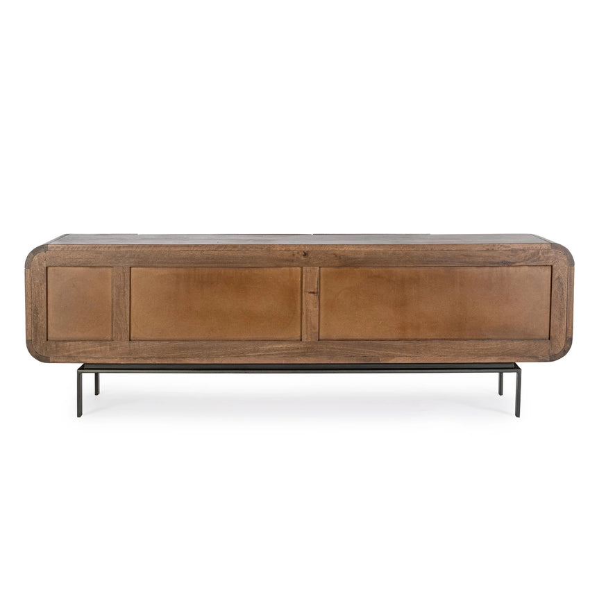 TV Sideboard mit 3 Türen und 2 Schubladen Orissa Natur - ZEN ZONE Furniture