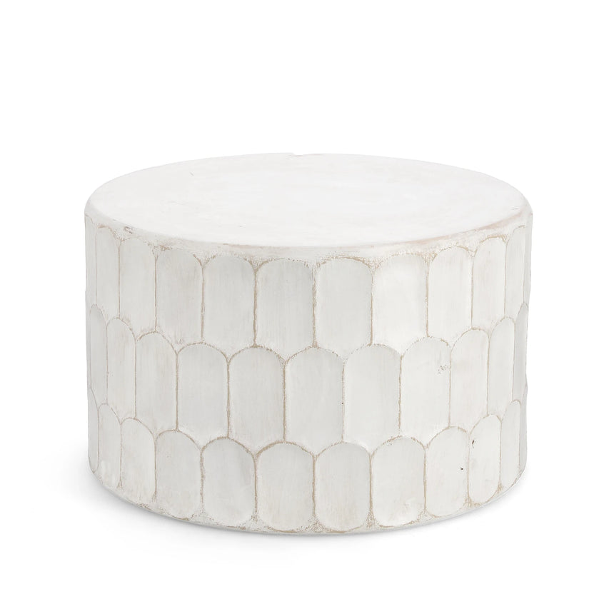 Couchtisch rund 66x66 Weiß Caesar - ZEN ZONE Furniture