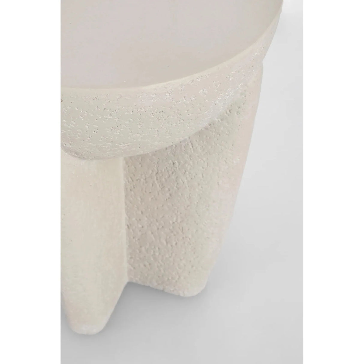 Caesar Weisser Couchtisch 38x38 cm - ZEN ZONE Furniture
