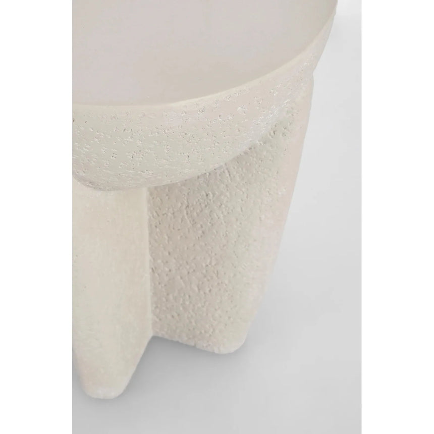 Caesar Weisser Couchtisch 38x38 cm - ZEN ZONE Furniture