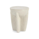 Caesar Weisser Couchtisch 38x38 cm - ZEN ZONE Furniture