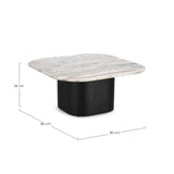 Couchtisch 80x80 Leander - ZEN ZONE Furniture